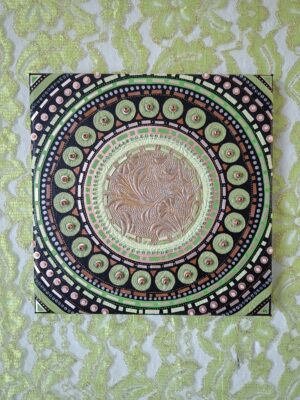 Ritual Papier paper collage paperart mystic mystisch Original Kunstwerk