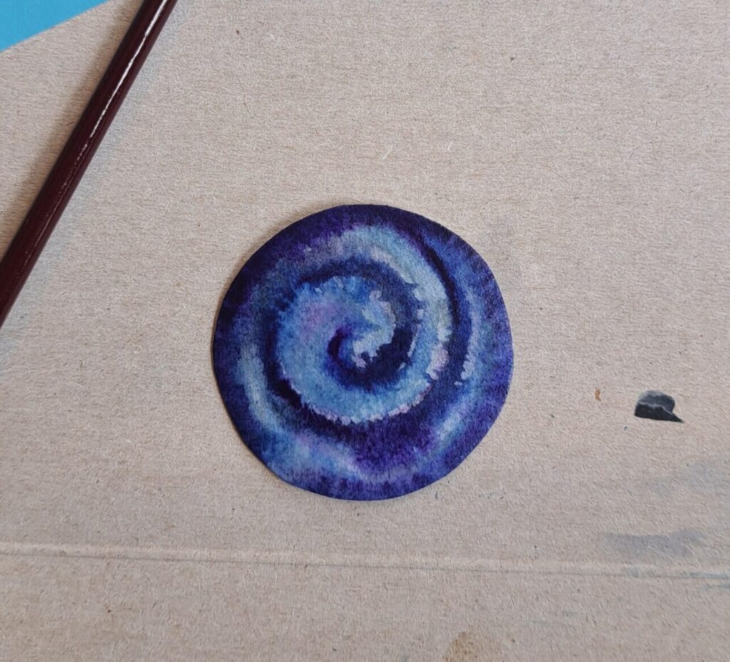 Galaxie Aquarell DIY