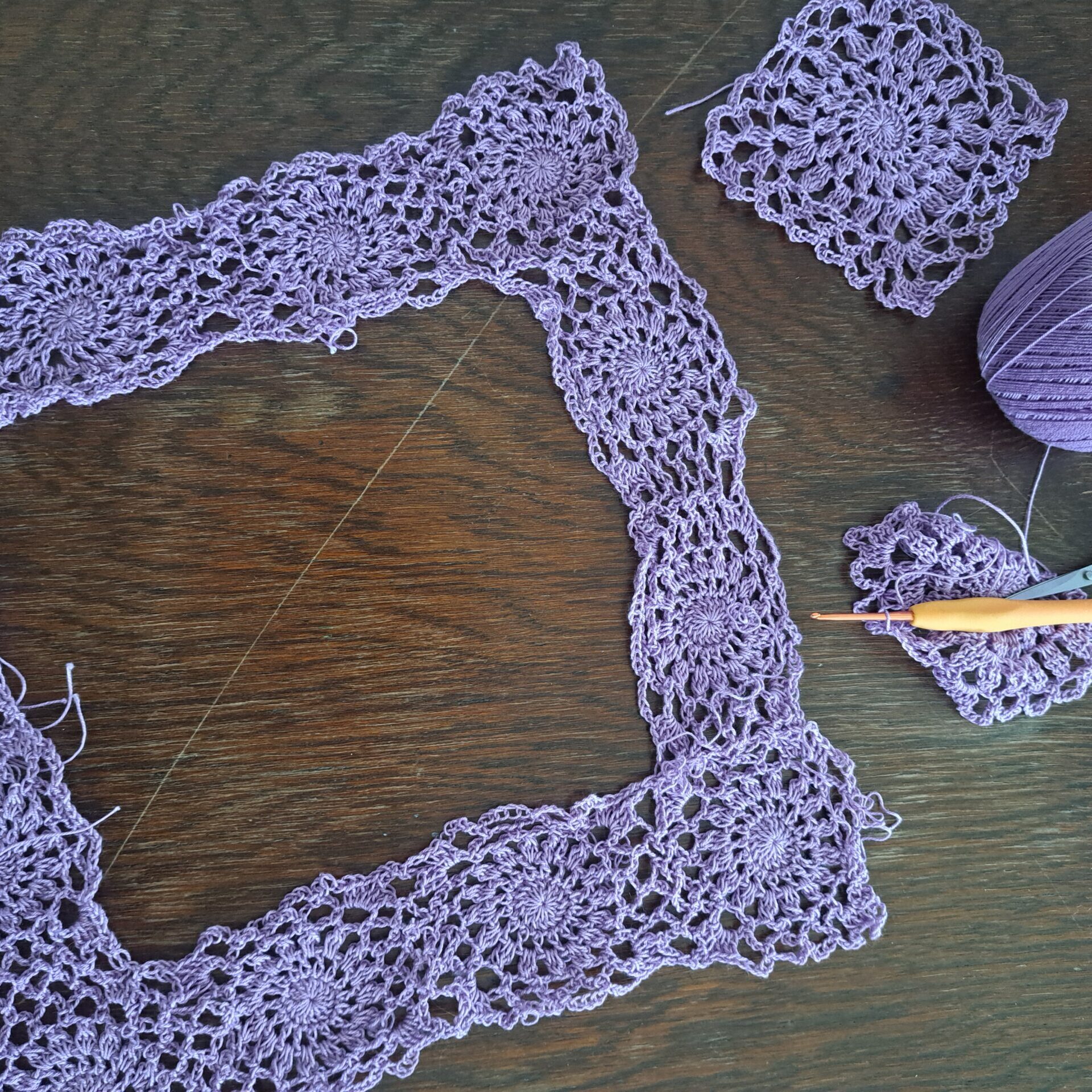 clover poncho crochet madebymolly